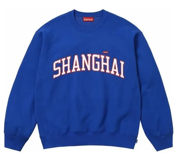 Hoodie Royal Paris Round Royal 6-Thread 24SS 4-pin Blue Shanghai Milan Chicago Black Open Shop Pink Neck City Angeles Crewneck Los White Blue Shanghai Limited 0919